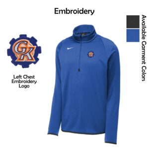 Genoa Kingston Booster Club Embroidered Nike 1/4-Zip Fleece