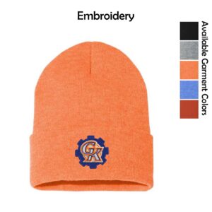 Genoa Kingston Booster Club Embroidered Cuffed Beanie