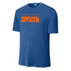 Genoa Kingston Booster Club Soccer Adult & Youth Performance Tee