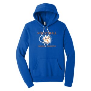 Genoa Kingston Booster Club Volleyball Adult Hoodie