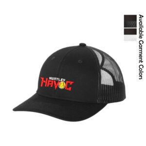 Huntley Havoc Softball Snapback Ponytail Trucker Cap