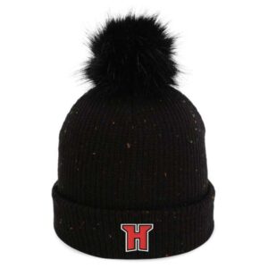 Huntley Havoc Softball Cuffed Beanie with Pom-Pom