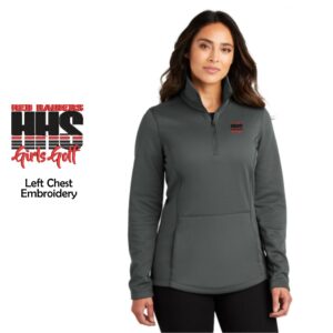 Huntley HS Girls Golf Ladies Fleece 1/4-Zip