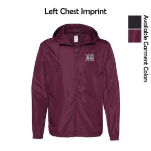 MCHS Cross Country Lightweight Windbreaker Full-Zip Jacket