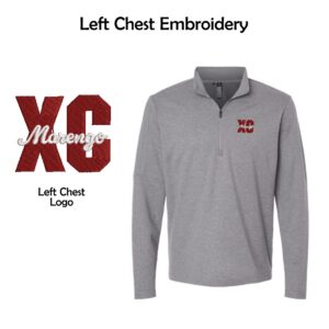 MCHS Cross Country Adidas Quarter-Zip Sweater