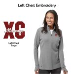MCHS Cross Country Ladies Adidas Quarter-Zip Sweater
