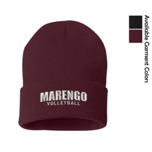 MCHS Volleyball Cuffed Beanie