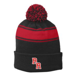 Red Raiders Fastpitch Softball Beanie with Pom Pom