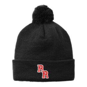 Red Raiders Fastpitch Softball Beanie with Pom Pom