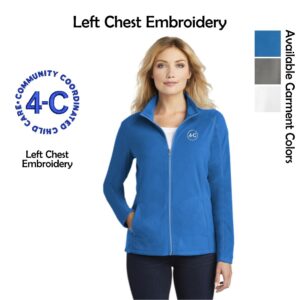 4-C Ladies Microfleece Jacket
