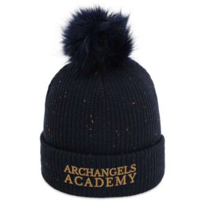 Archangels Academy Pom Cuffed Beanie