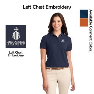 Archangels Academy Ladies Silk Touch™ Polo