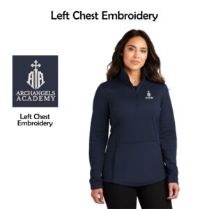 Archangels Academy Ladies Smooth Fleece 1/4-Zip