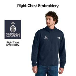 Archangels Academy Adult The North Face® Double-Knit 1/2-Zip Fleece