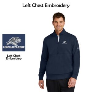 Lincoln Prairie Elementary Adult Nike 1/2-Zip