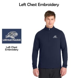 Lincoln Prairie Elementary Adult Fleece 1/4-Zip