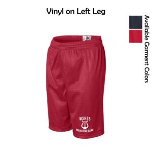 WSHSB Marching Band Youth Shorts