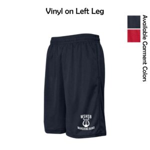 WSHSB Marching Band Adult Shorts