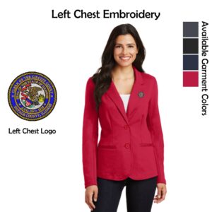 Dupage Clerk Ladies Knit Blazer
