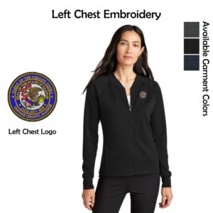 Dupage Clerk Ladies Double-Knit Bomber