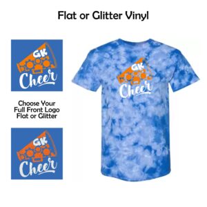 Genoa Kingston Booster Club Cheer Adult & Youth Tie-Dyed T-Shirt
