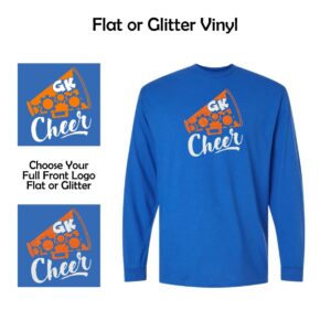 Genoa Kingston Booster Club Cheer Adult & Youth Long Sleeve T-Shirt