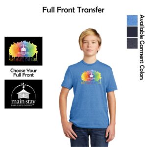 Main Stay Therapeutic Farm Youth Allmade Tri-Blend Tee