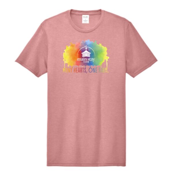 Main Stay Therapeutic Farm Adult Unisex Tri-Blend Tee - Image 10