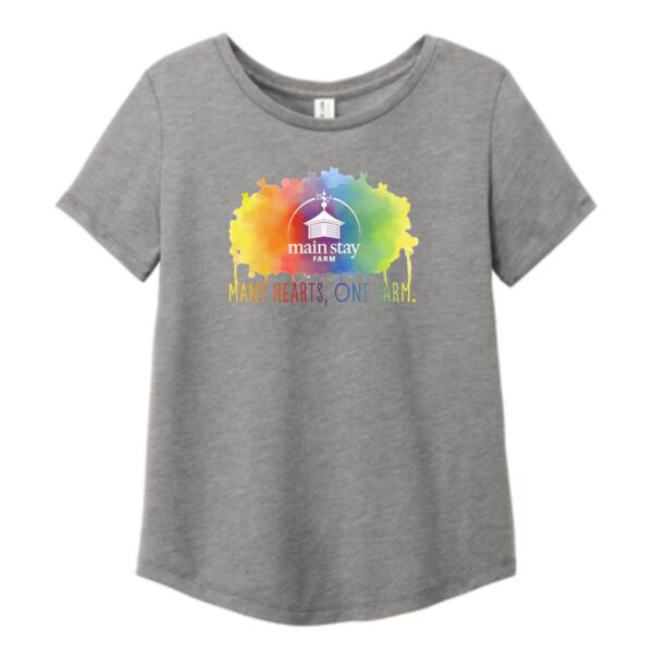 Main Stay Therapeutic Farm Ladies Relaxed Tri-Blend Scoop Neck Tee - Image 2