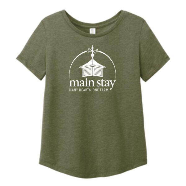 Main Stay Therapeutic Farm Ladies Relaxed Tri-Blend Scoop Neck Tee - Image 7