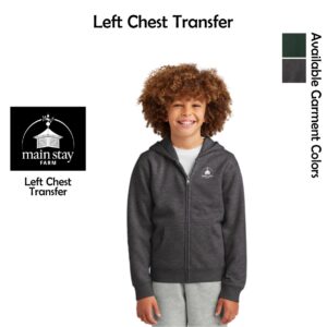 Main Stay Therapeutic Farm Youth Full-Zip Hoodie
