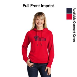 Marengo District 165 Grant Ladies Lightweight French Terry Pullover Hoodie