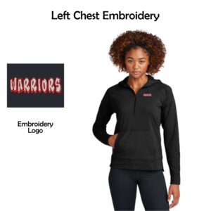 Marengo District 165 MCMS Ladies 1/2-Zip Hoodie