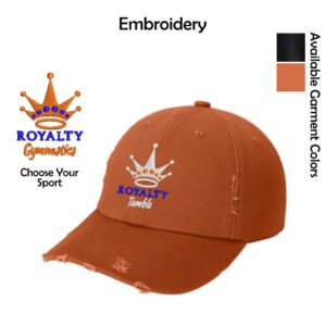 Royalty Gymnastics Distressed Cap