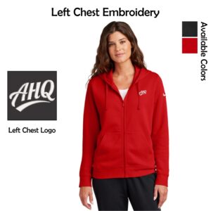 Athletes HQ Ladies Nike Full-Zip Hoodie