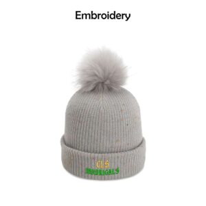 Crystal Lake South Madrigals Cuffed Beanie with Pom