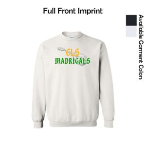 Crystal Lake South Madrigals Crewneck Sweatshirt with Logo B
