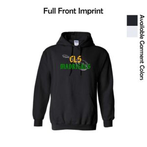 Crystal Lake South Madrigals Hooded Sweatshirt with Logo B