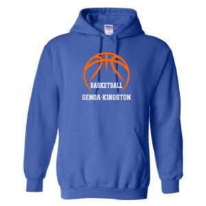 Genoa Kingston Booster Club Basketball Adult & Youth Hooded Sweatshirt