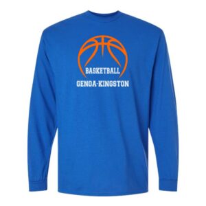 Genoa Kingston Booster Club Basketball Adult & Youth Long Sleeve T-Shirt