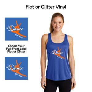 Genoa Kingston Booster Club Dance Ladies Racerback Tank