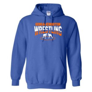 Genoa Kingston Booster Club Wrestling Adult & Youth Hooded Sweatshirt