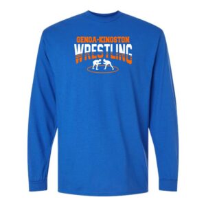 Genoa Kingston Booster Club Wrestling Adult & Youth Long Sleeve T-Shirt