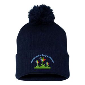 Independence Early Childhood Beanie with Pom-Pom