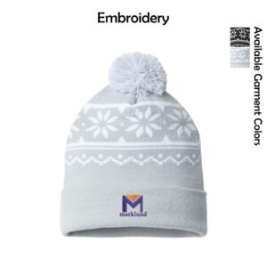 Marklund Snowflake Beanie