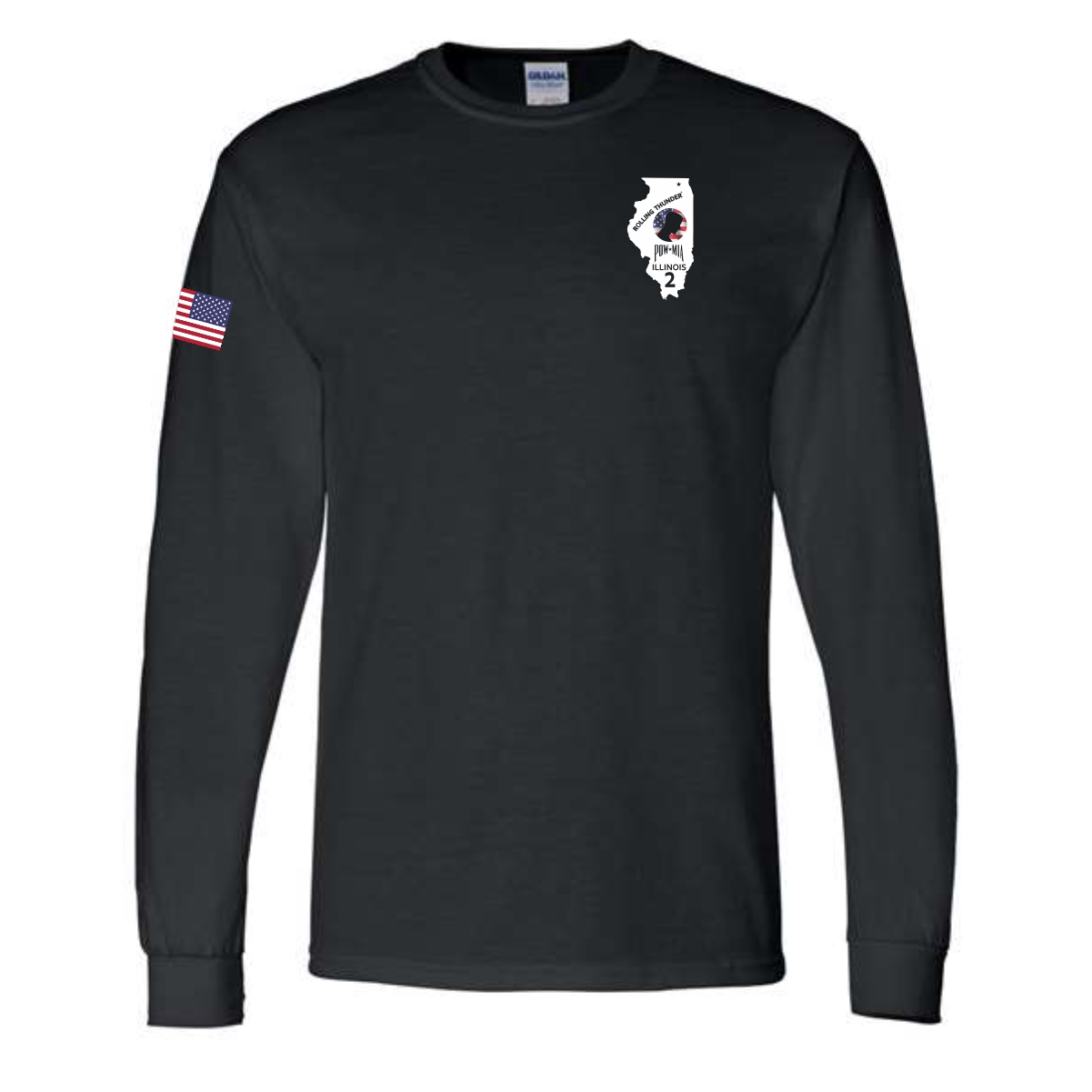 Rolling Thunder Chapter 2 IL DryBlend Long Sleeve T-Shirt - Image 2