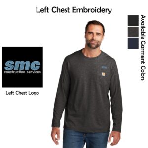 SMC-Shales McNutt Construction Long Sleeve Pocket T-Shirt