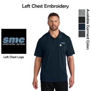 SMC-Shales McNutt Construction Snag-Resistant Pocket Polo