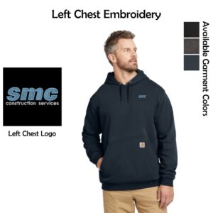 SMC-Shales McNutt Construction Midweight Hooded Sweatshirt (Including Tall Sizes)