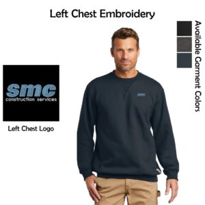 SMC-Shales McNutt Construction Midweight Crewneck Sweatshirt